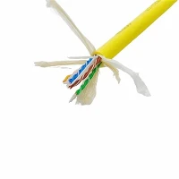 PDK81601-UTP CAT6 peldošais Ethernet kabelis — UTP CAT6, tukšs varš, PE izolācija, putuplasta TPU apvalks, paredzēts zemūdens datu un peldošajiem tīkliem